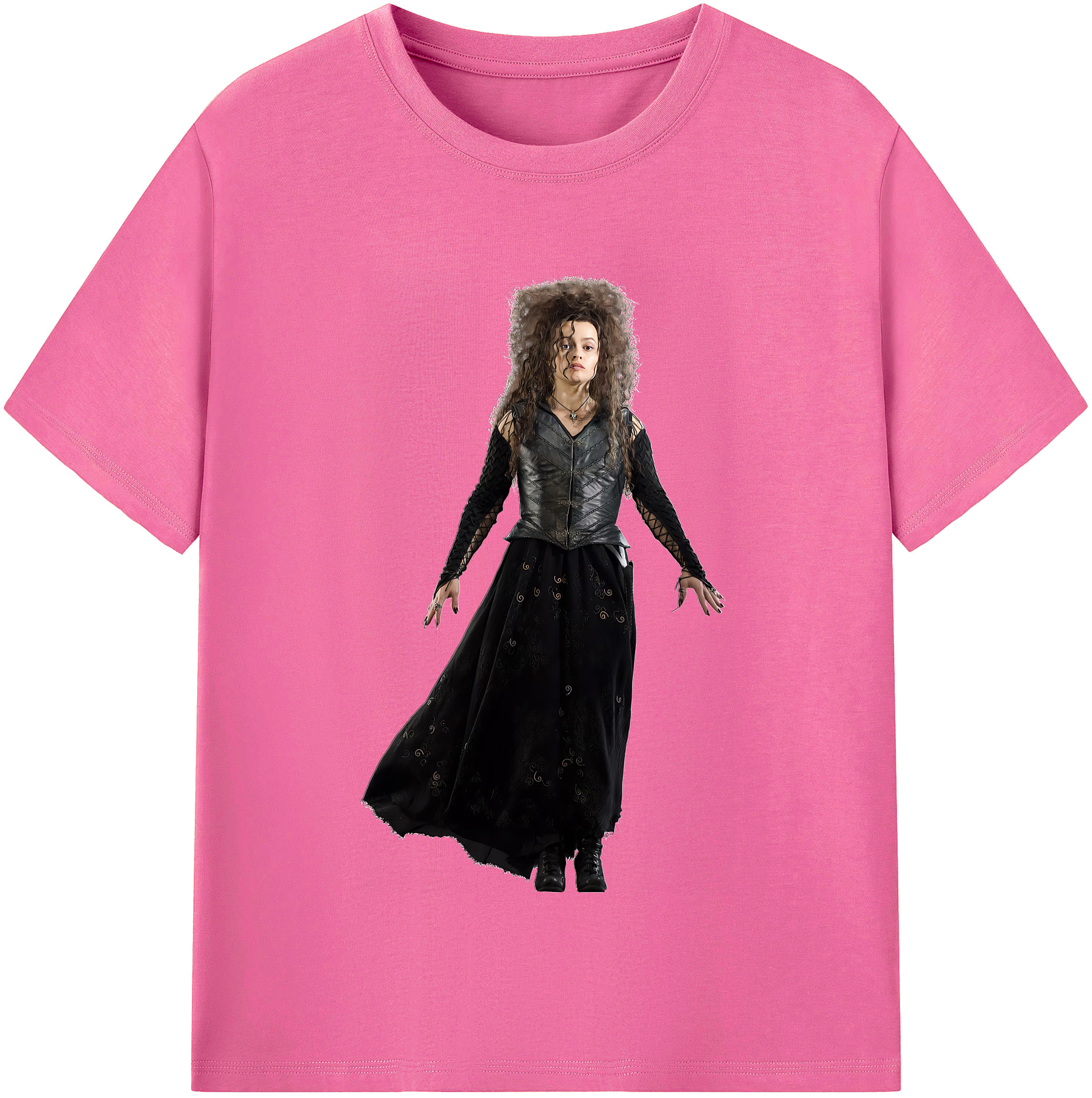 （画像用） Harry Potter ハリー・ポッターシリーズ レディースカジュアルプリントTシャツ（綿100％）